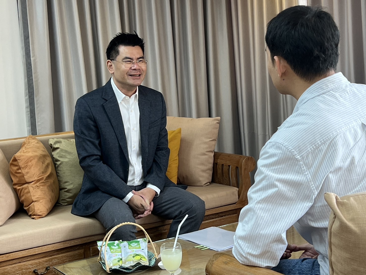 กรมการค้าภายในให้สัมภาษณ์รายการข่าวเที่ยง ช่อง Thaipbs ประเด็นราคาสินค้าเกษตรในภาวะภัยแล้ง