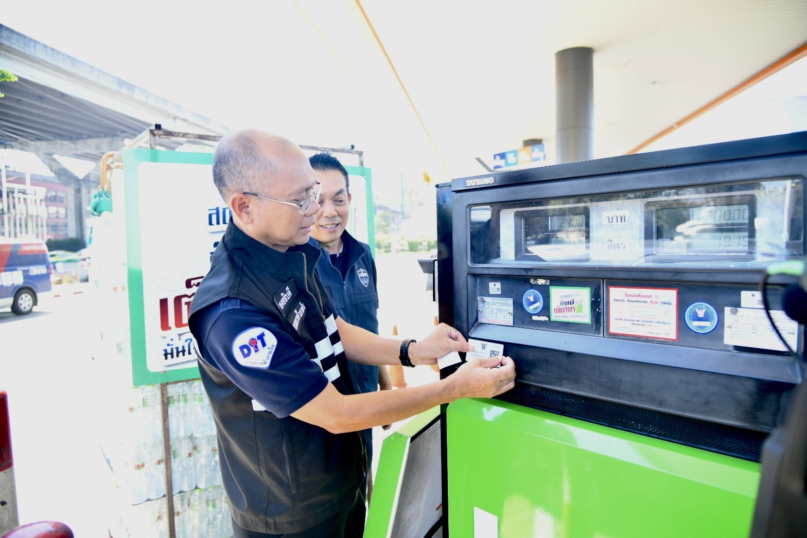 ตรวจสอบสถานีบริการน้ำมันและแก๊ส LPG  อย่างต่อเนื่อง ส่งท้ายปี