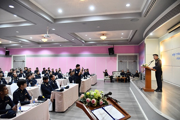 การฝึกอบรม หลักสูตร “การพัฒนาศักยภาพพนักงานเจ้าหน้าที่ด้านการตรวจสอบและปฏิบัติการ”