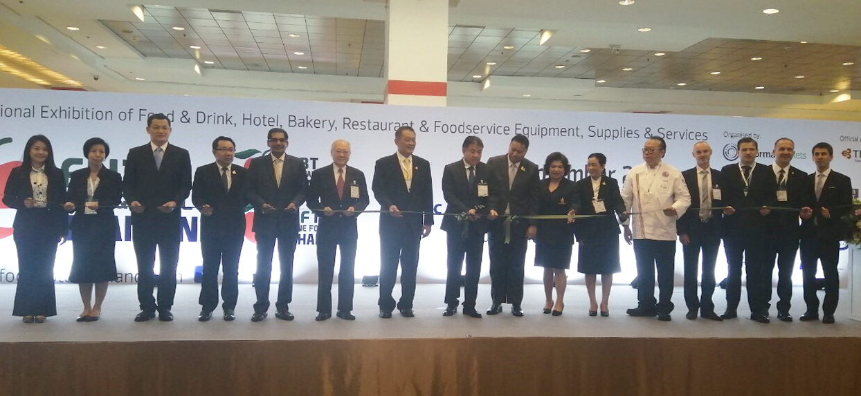 รองอธิบดีกรมการค้าภายใน เข้าร่วมพิธีเปิดงาน Food & Hotel Thailand 2019 