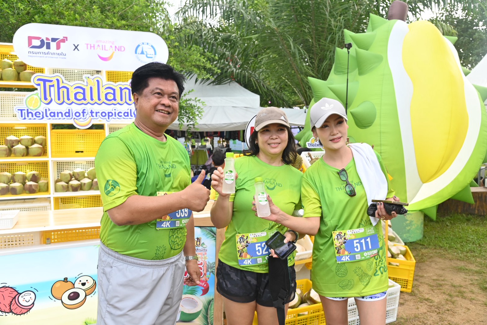 ข่าวเลขที่ 146/2569 “ค้าภายใน” เร่งช่วยเกษตรกรระบายผลไม้ไทย ดึง “เงาะสีทองตราด–สับปะรดทองระยอง–มะพร้าวน้ำหอม” เชื่อมท่องเที่ยวและสายวิ่ง กระตุ้นเศรษฐกิจชุมชน ในงาน “Amazing Thailand GI Tour & Trail Running 2026” สนามที่ 2 จังหวัดระยอง (25 พฤษภาคม 2569)
