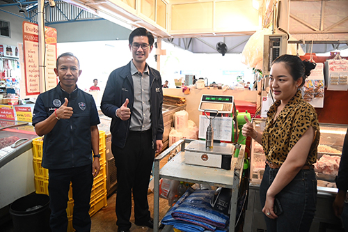 พาณิชย์ตรวจเครื่องชั่งตลาดกลางจังหวัดอุดรธานี