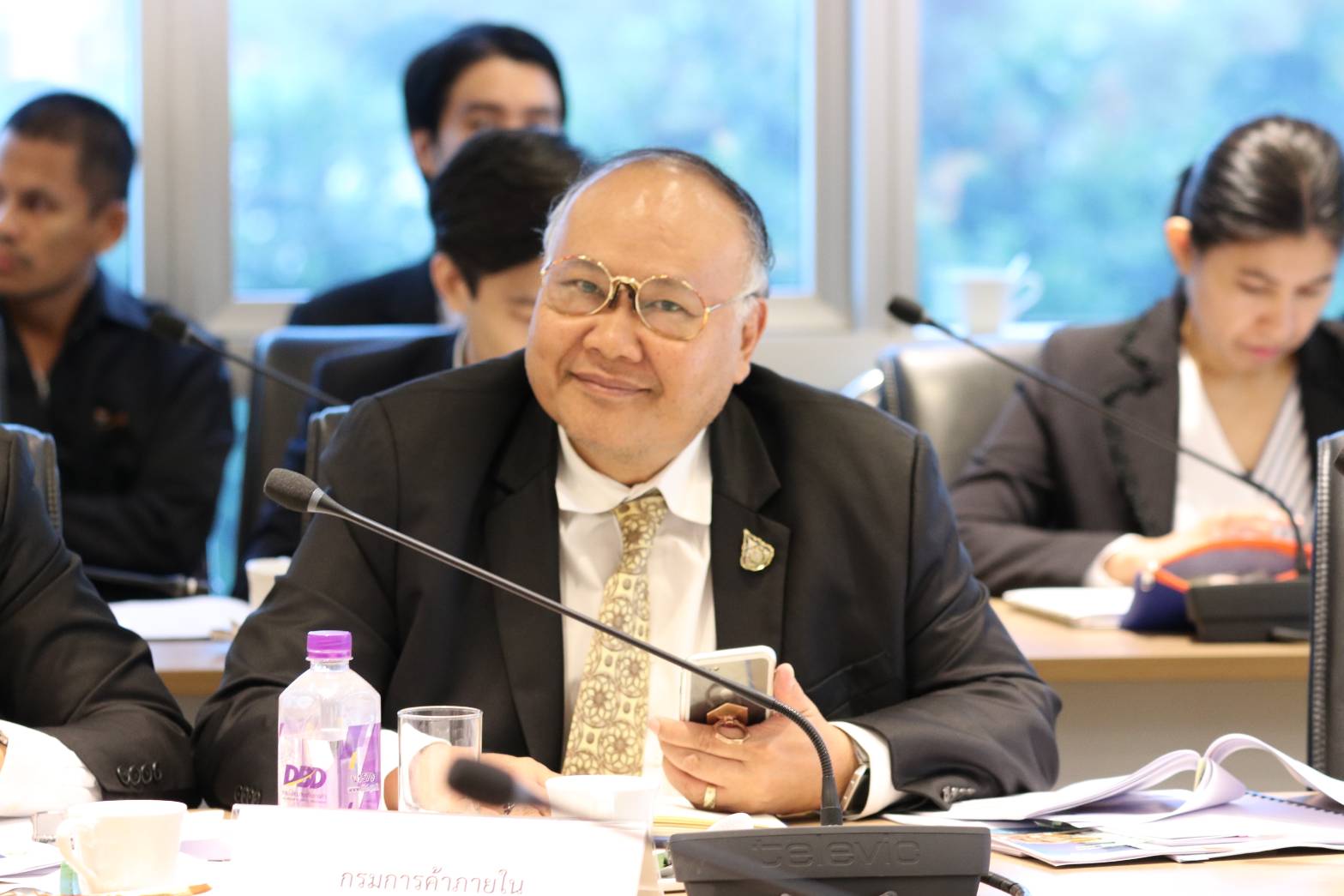 รองอธิบดีกรมการค้าภายใน เข้าร่วมประชุมคณะกรรมการร่วมภาครัฐและเอกชนด้านการพาณิชย์ 