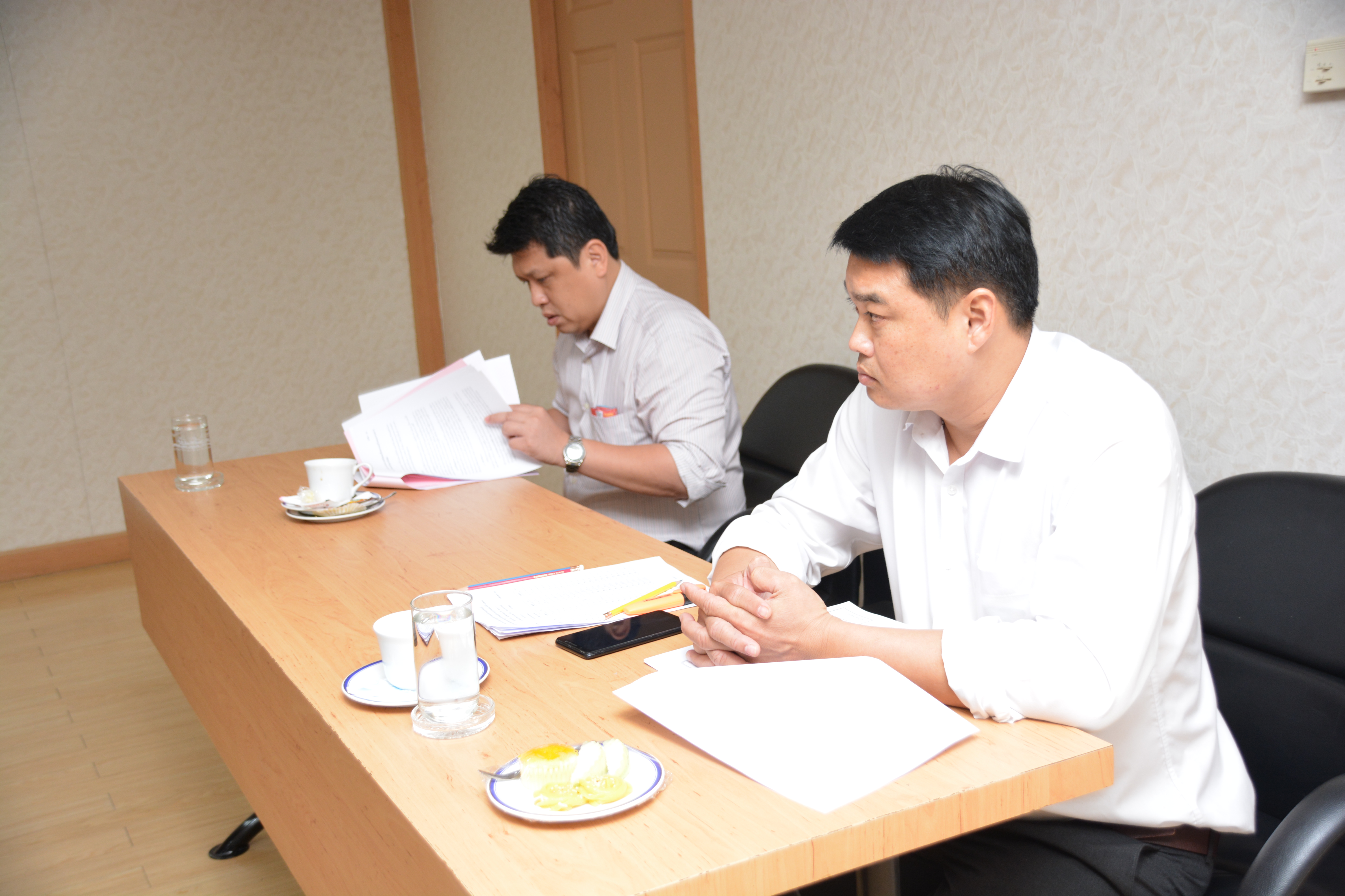 การประชุมคณะกรรมการตรวจสอบมาตรฐานข้าวหอมมะลิบรรจุถุง