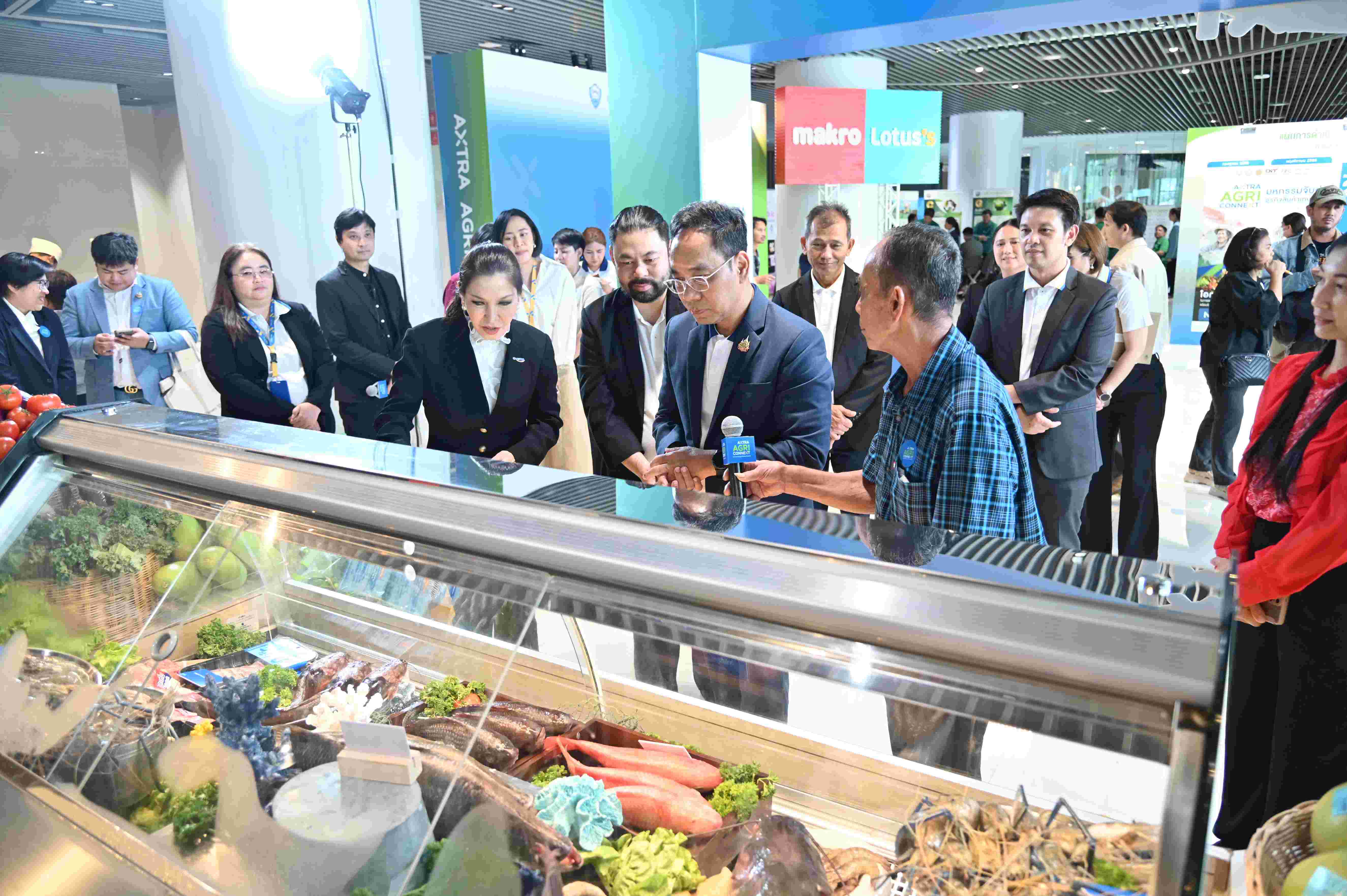 กรมการค้าภายใน เยี่ยมชมและร่วมพิธีเปิดงาน “มหกรรมจับคู่ธุรกิจสินค้าเกษตร”