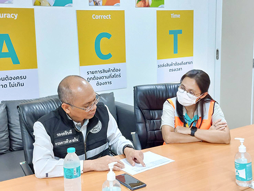 กรมการค้าภายในลงพื้นที่ตรวจสอบสถานการณ์ด้านปริมาณเเละราคาจำหน่ายน้ำตาลทราย