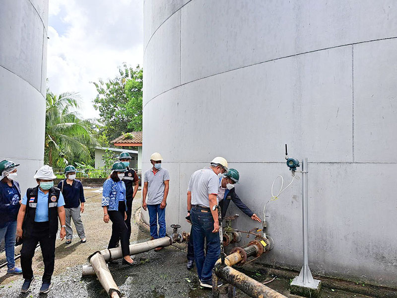 กรมการค้าภายใน ตรวจติดตามการติดตั้งเครื่องมือวัดปริมาณน้ำมันปาล์ม