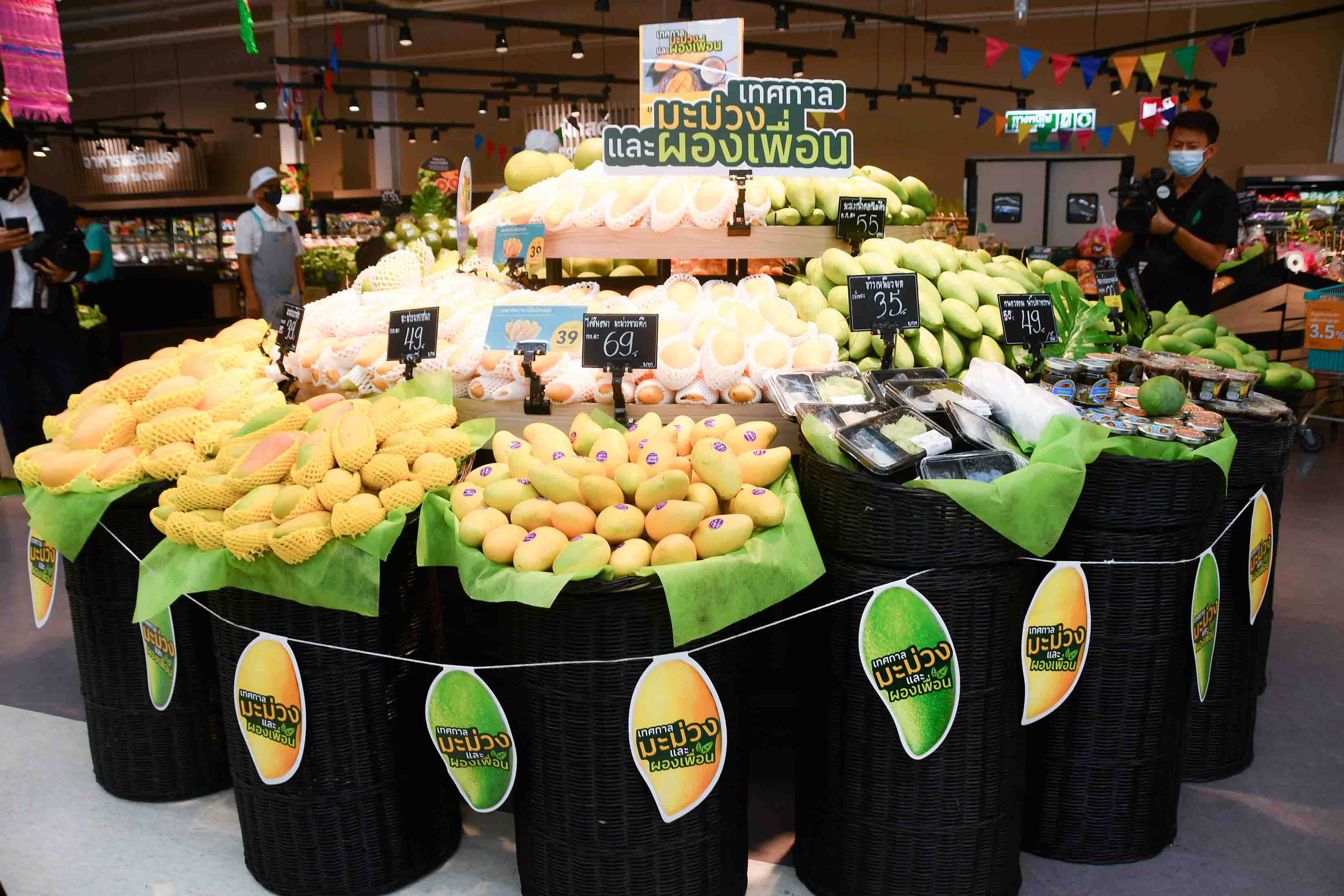 อธิบดีเปิดงานเทศกาลมะม่วงและผองเพื่อน