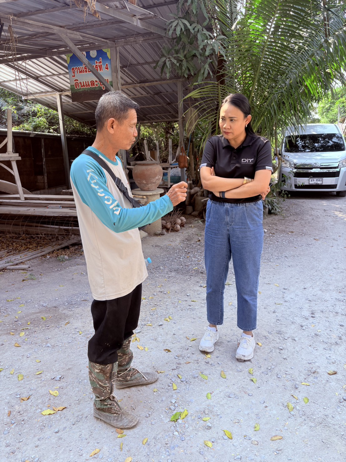 DIT ลงพื้นกลุ่มแปลงใหญ่ข้าว จังหวัดนครปฐม  ผลักดันการทำ "ข้าวประณีต" และการแปรรูปเพิ่มมูลค่าสินค้าเกษตร 