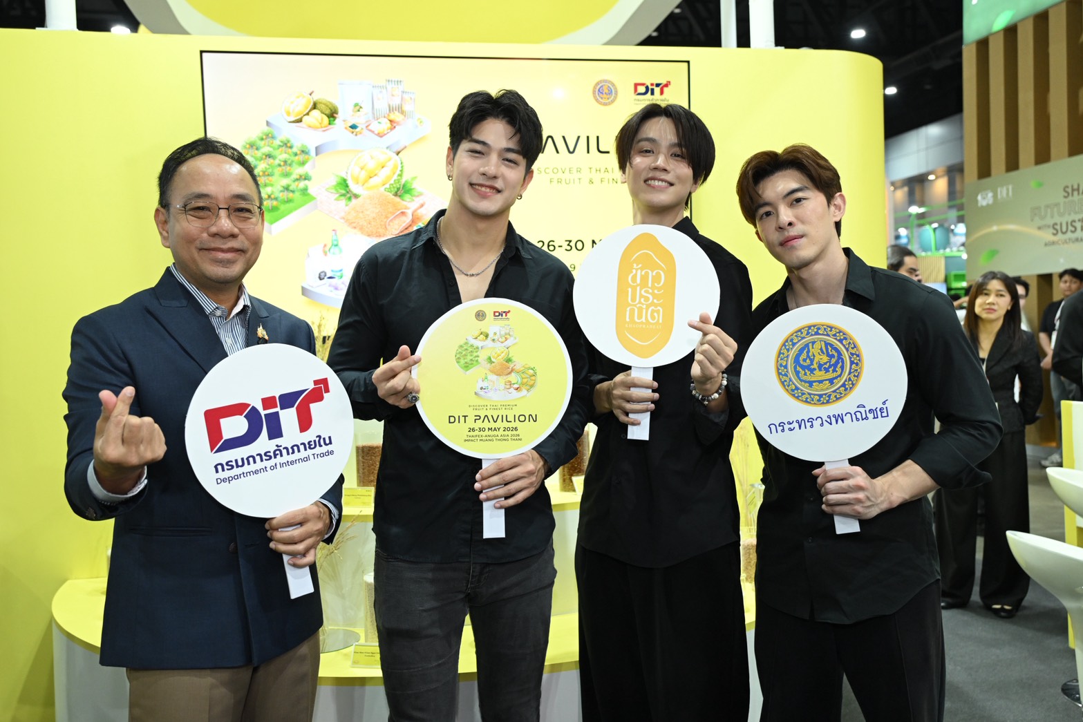 ข่าวเลขที่ 149/2569 DIT ดึง NipponBoyz ร่วมชิมเมนูไทย ปักหมุดข้าวประณีต-ผลไม้ไทย ใน “THAIFEX 2026” คาดสร้างมูลค่าการค้ากว่า 300 ล้านบาท (28 พฤษภาคม 2569)