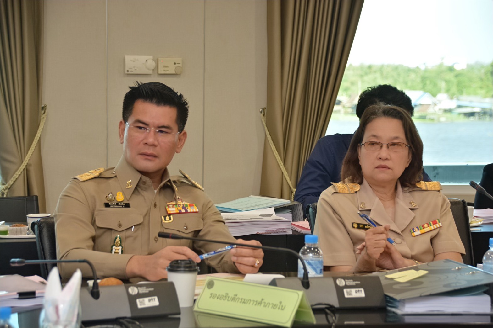การประชุมคณะอนุกรรมการพิจารณาชดเชยดอกเบี้ยให้ผู้ประกอบการค้าข้าวในการเก็บสต็อก