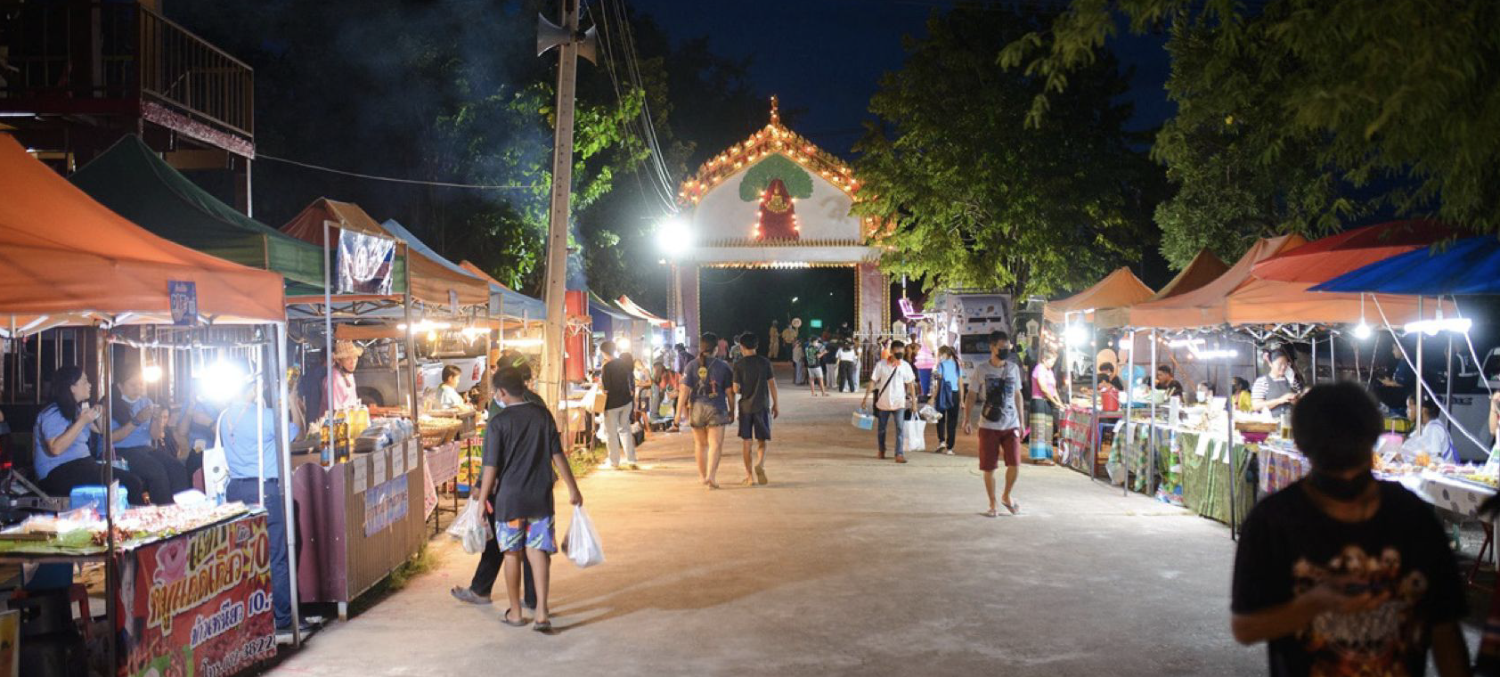 ตลาดริมน้ำย้อนรอยวัฒนธรรมชุมชนเทศบาลเมืองหนองปลิง