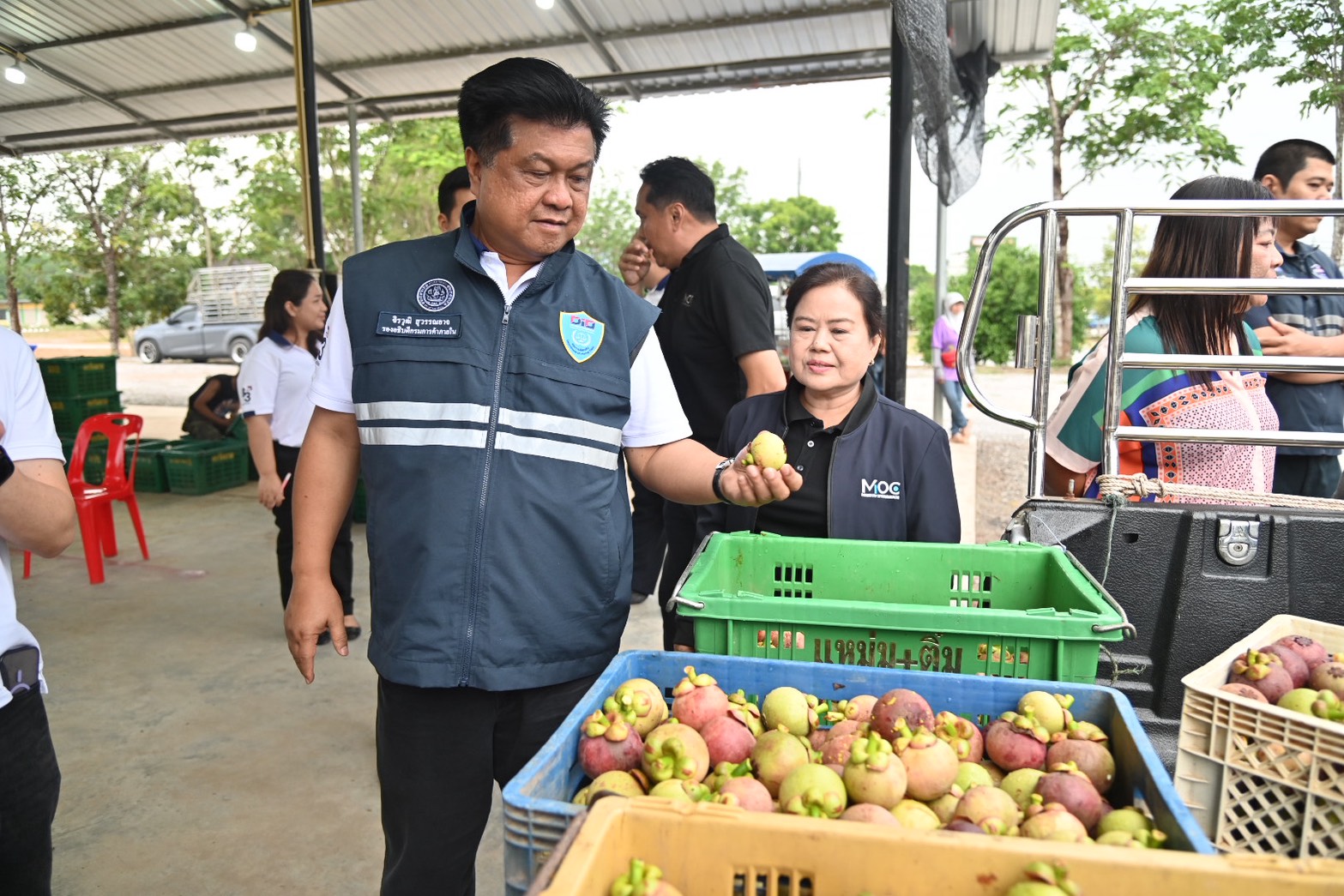 DIT ตรวจสอบการซื้อขายมังคุดภาคตะวันออก พร้อมร่วมประชุมขับเคลื่อนมาตรการบริหารผลไม้  ปี 2569 