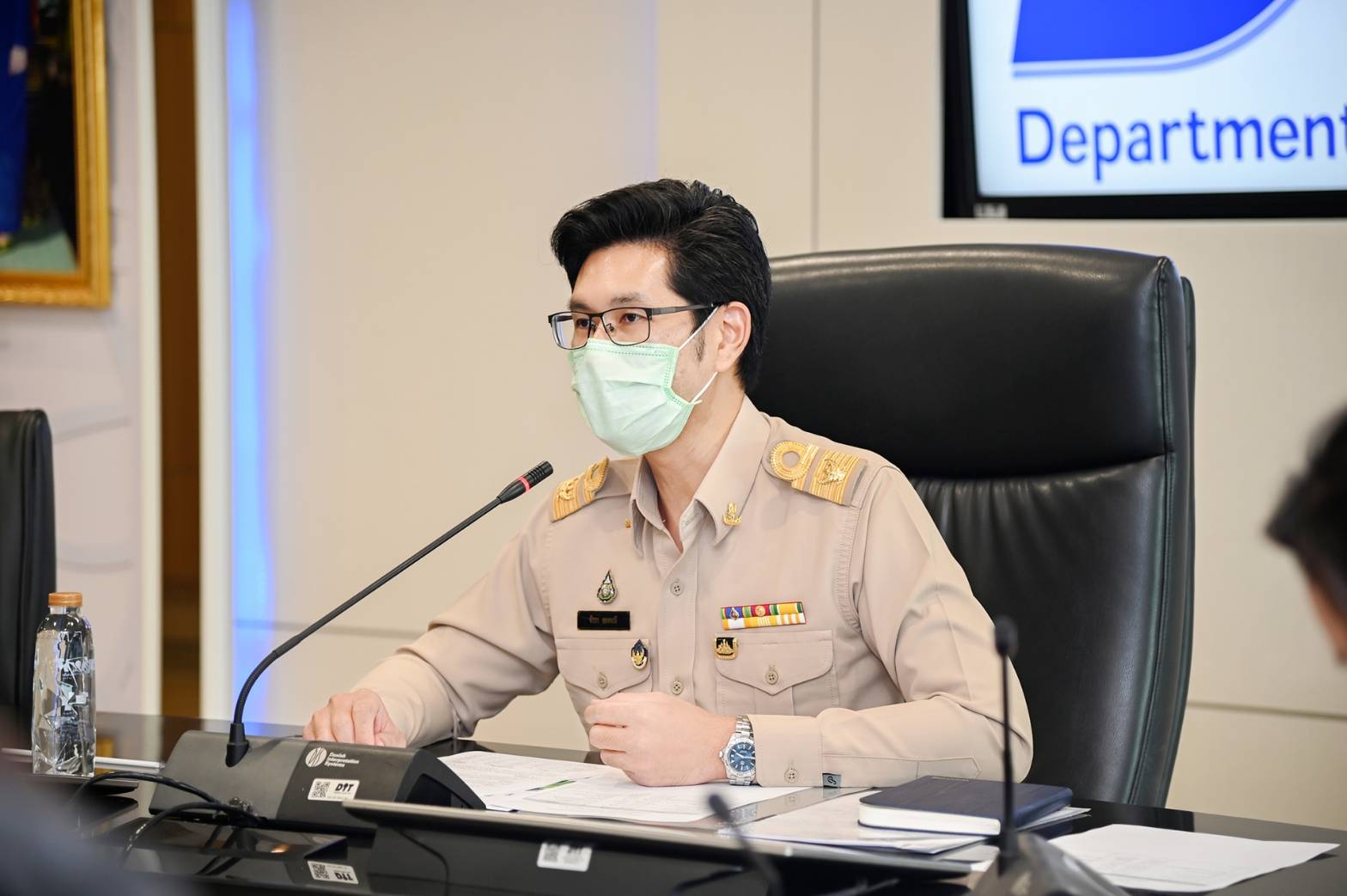 การประชุมติดตามการดำเนินโครงการลดราคาเคมีเกษตร ช่วยเกษตรกร