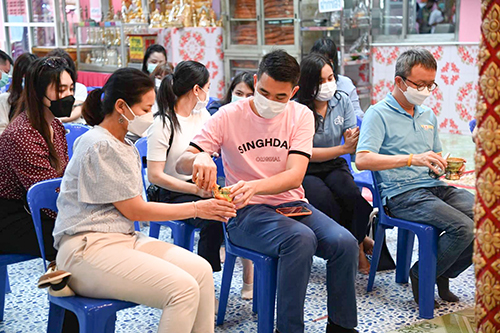 กิจกรรม "โรงเรียนวันเสาร์" ไหว้พระเสริมดวง