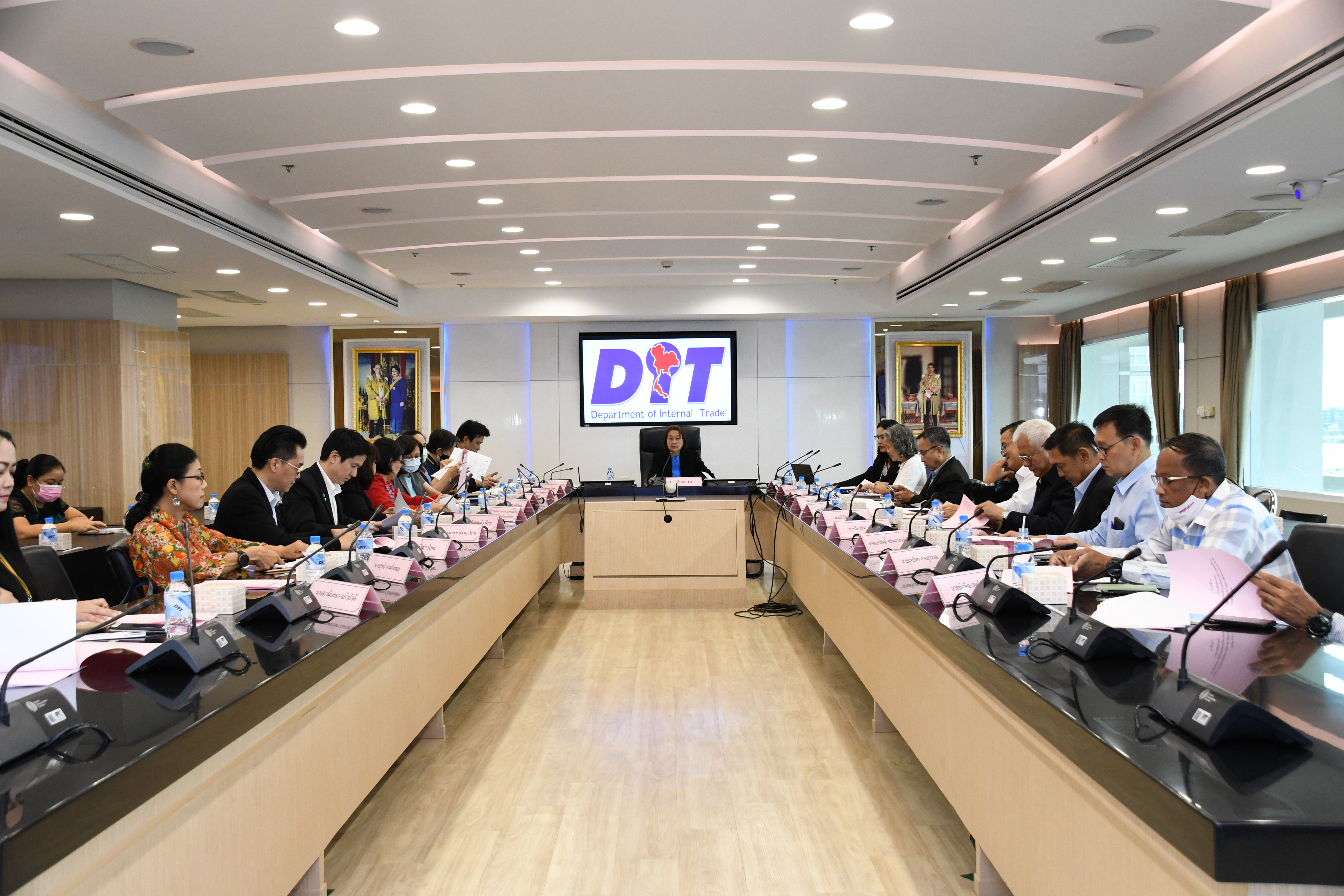 การประชุมคณะกรรมการจัดการประกวดข้าวตราคุณภาพดีเด่นแห่งประเทศไทย