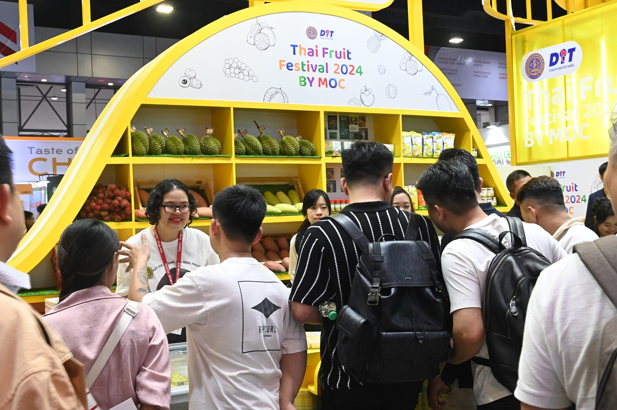 กรมการค้าภายใน ร่วมออกบูธในงาน THAIFEX-ANUGA ASIA 2024