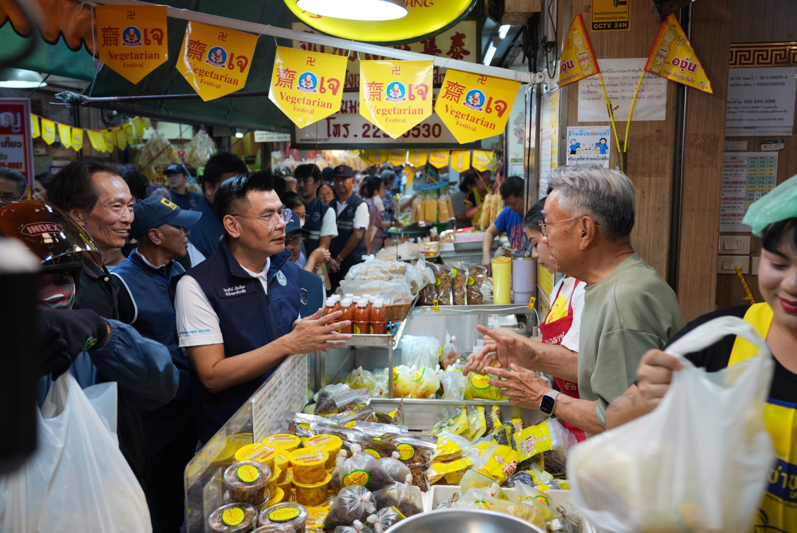 ข่าวเลขที่ 7/2570 “กรมการค้าภายใน” ผนึกผู้ค้าดูแลราคาสินค้ารับเทศกาลกินเจ วัตถุดิบหลายรายการลดลง ผักเริ่มคลี่คลาย (9 ตุลาคม 2569)