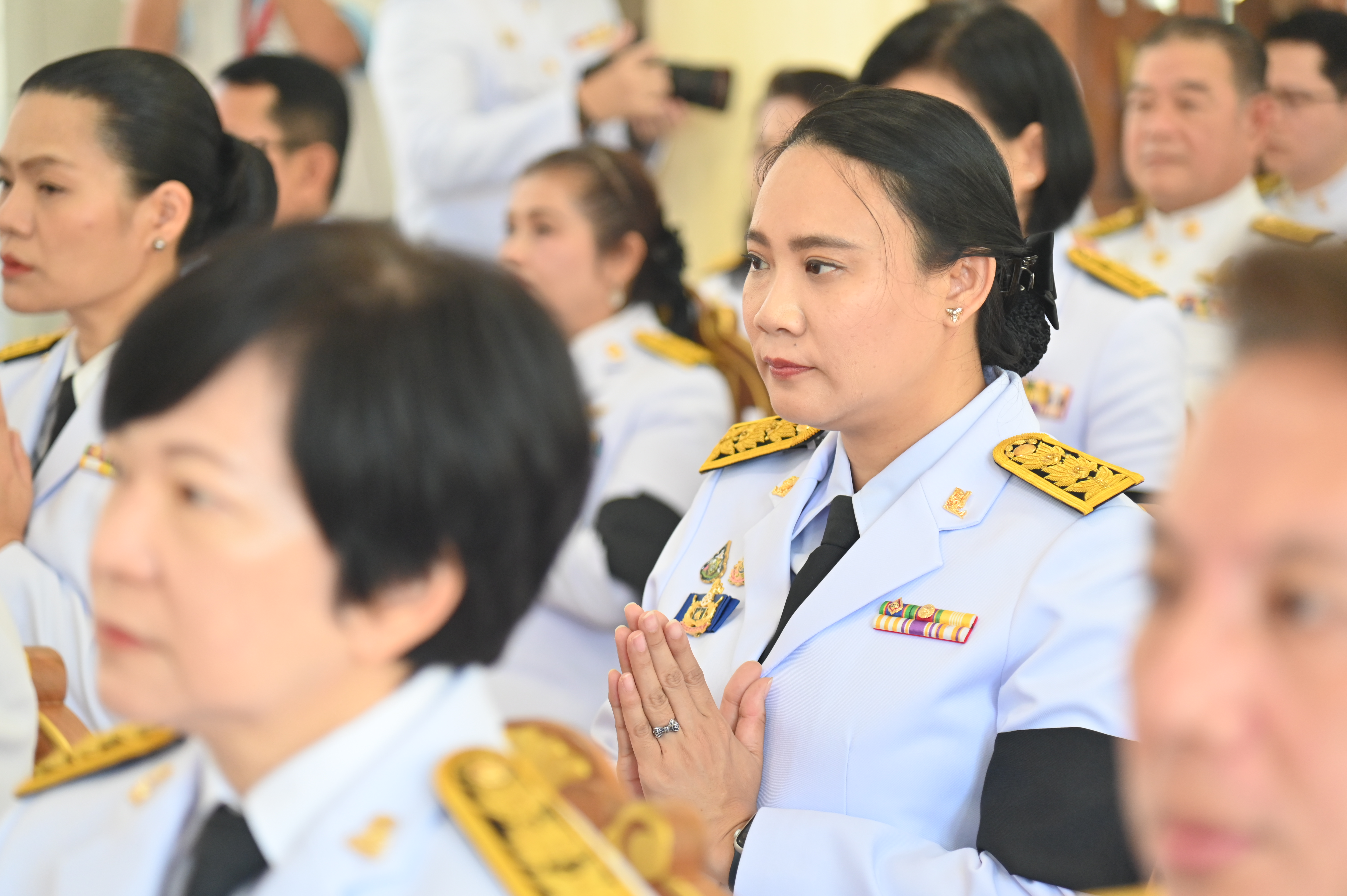 กรมการค้าภายใน ร่วมพิธีบำเพ็ญกุศลสัตตมวาร  สมเด็จพระเจ้าลูกเธอ เจ้าฟ้าพัชรกิติยาภา นเรนทิราเทพยวดี กรมหลวงราชสาริณีสิริพัชร มหาวัชรราชธิดา
