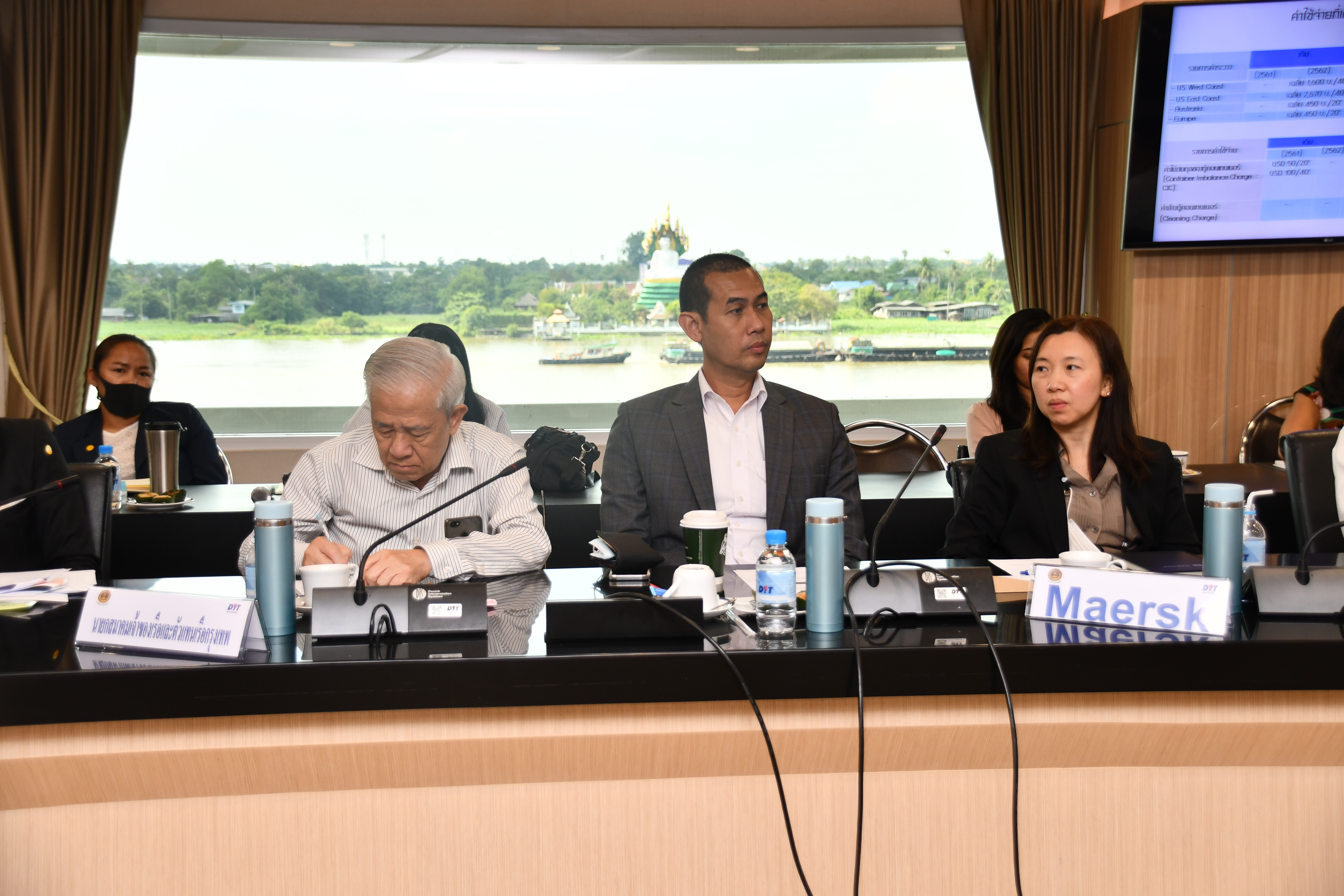 การประชุมหารือพิจารณาการปรับอัตราค่าระวางและค่าบริการภายในประเทศ (Local Charge