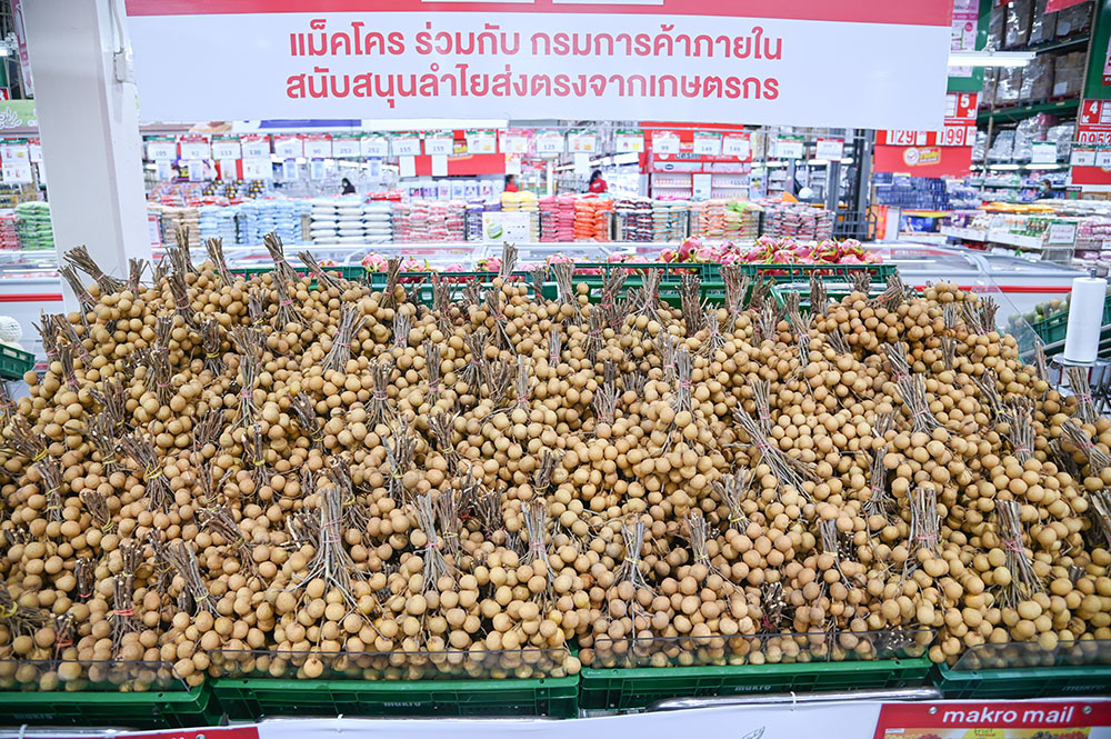 พาณิชย์ส่งเสริม การบริโภคลำไยจากสวนส่งตรงสู่ผู้บริโภค