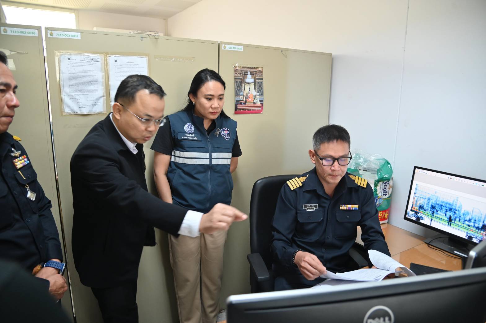 DIT ลงพื้นที่ตรวจสอบการรับซื้อมันสำปะหลัง รับฟังสถานการณ์นำเข้าสินค้าชายแดน  และการปฏิบัติงานด้านชั่งตวงวัด ในพื้นที่จังหวัดตาก