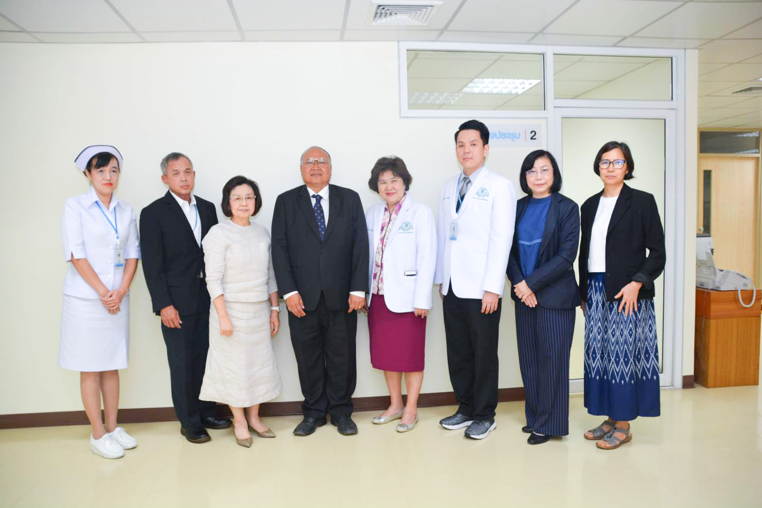 รองอธิบดีตรวจติดตามการดำเนินการของโรงพยาบาลคุณธรรม