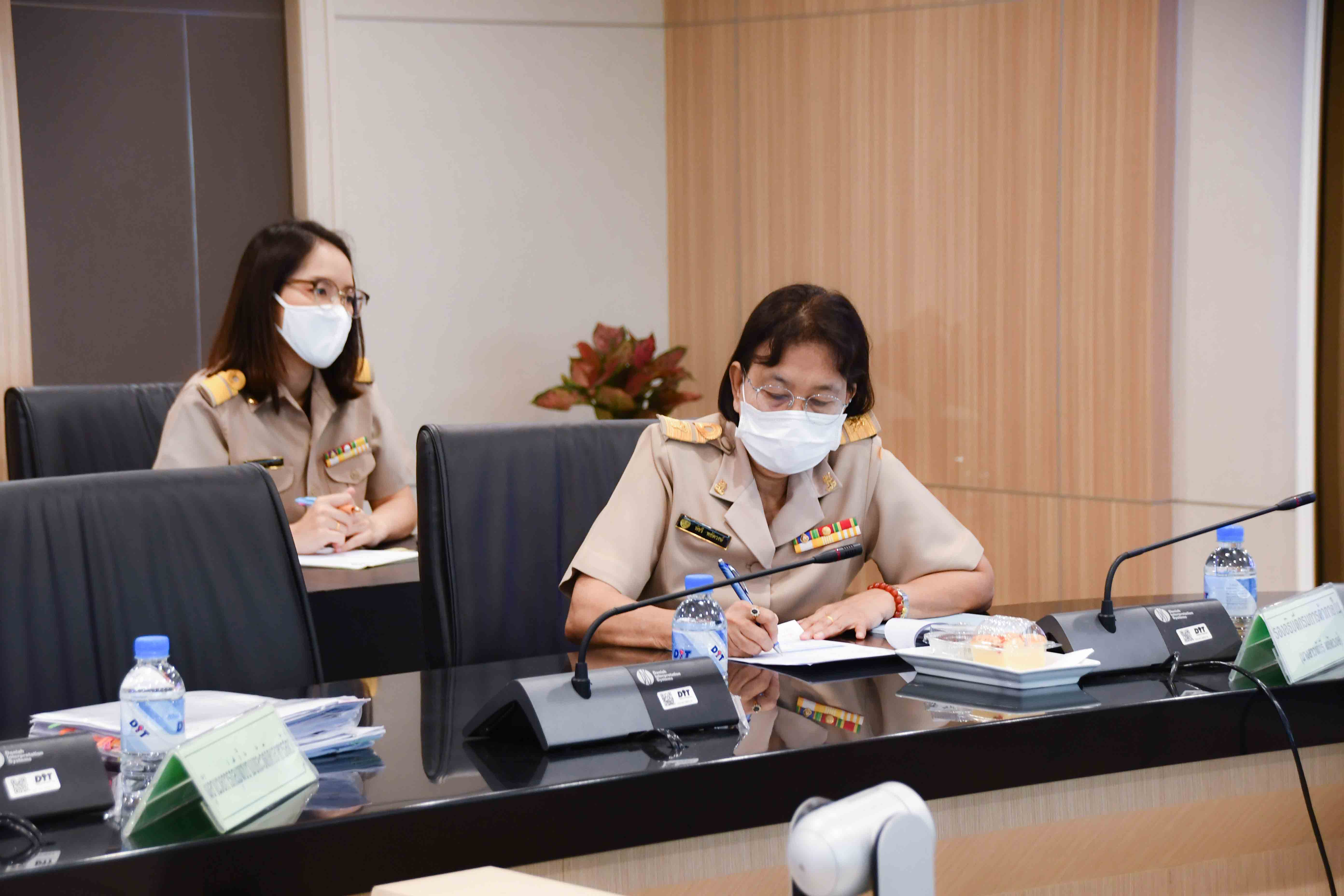 การประชุมคณะอนุกรรมการบริหารโครงการประกันรายได้เกษตรกรชาวสวนปาล์มน้ำมัน ปี 2564 ครั้งที่ 3/2564