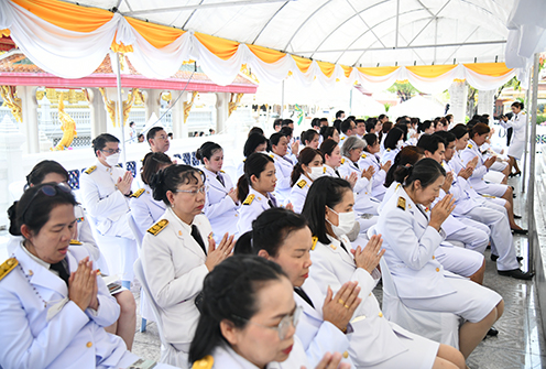 กรมการค้าภายใน ร่วมงานถวายผ้าพระกฐินพระราชทาน กระทรวงพาณิชย์ ประจำปี 2566