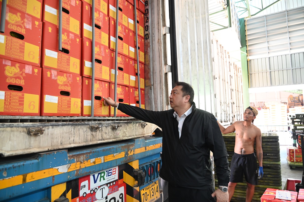 พาณิชย์ขับเคลื่อนมาตรการบริหารจัดการผลไม้ปี 2567 (ทุเรียนใต้)