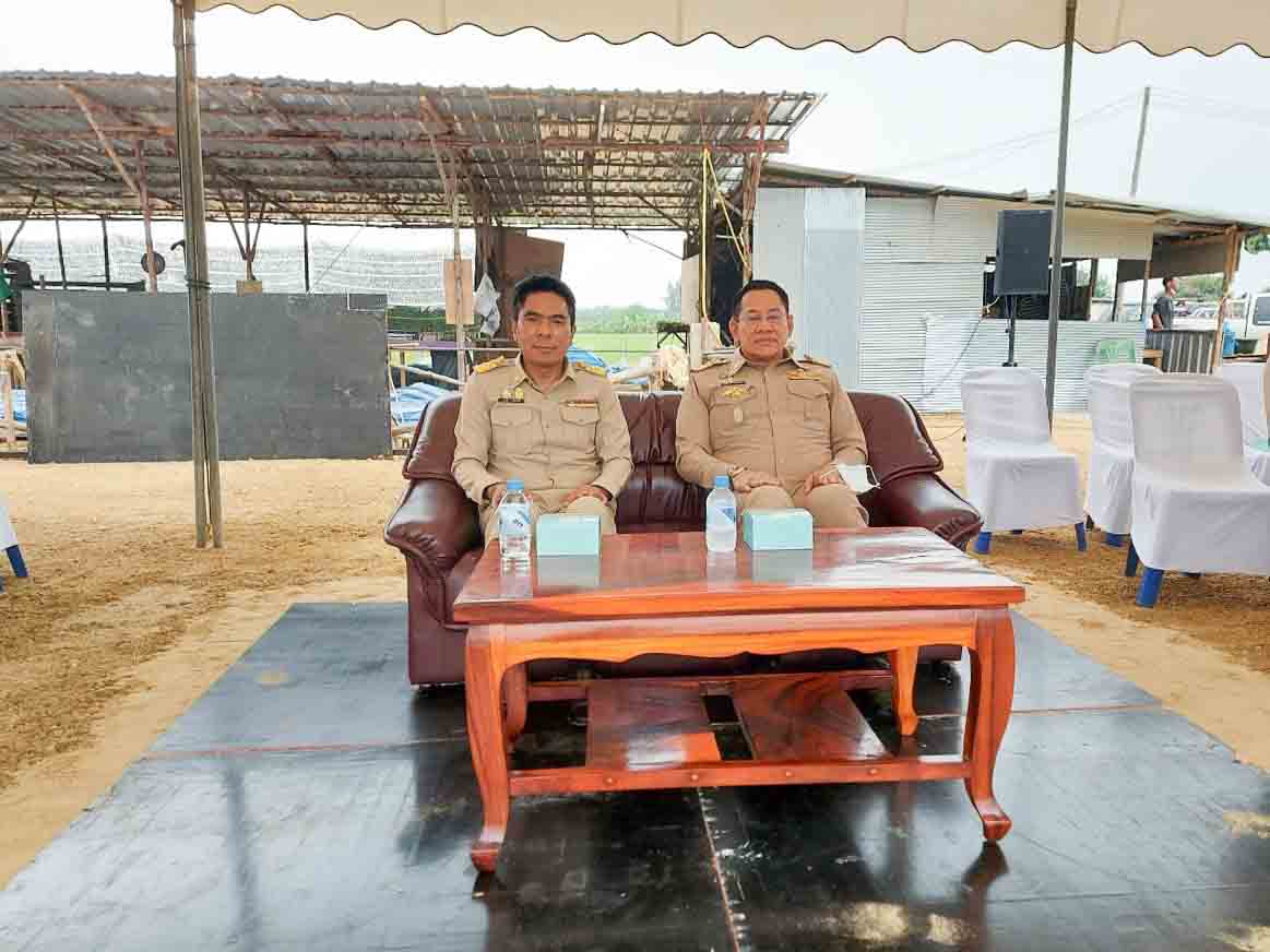 พิธียกเสาเอกอาคารสำนักงานสาขาชั่งตวงวัดเขตนครปฐม