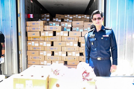 กรมการค้าภายในร่วมเป็นสักขีพยานตรวจสอบ การนำเข้าซากสัตว์และสุกรเถื่อน