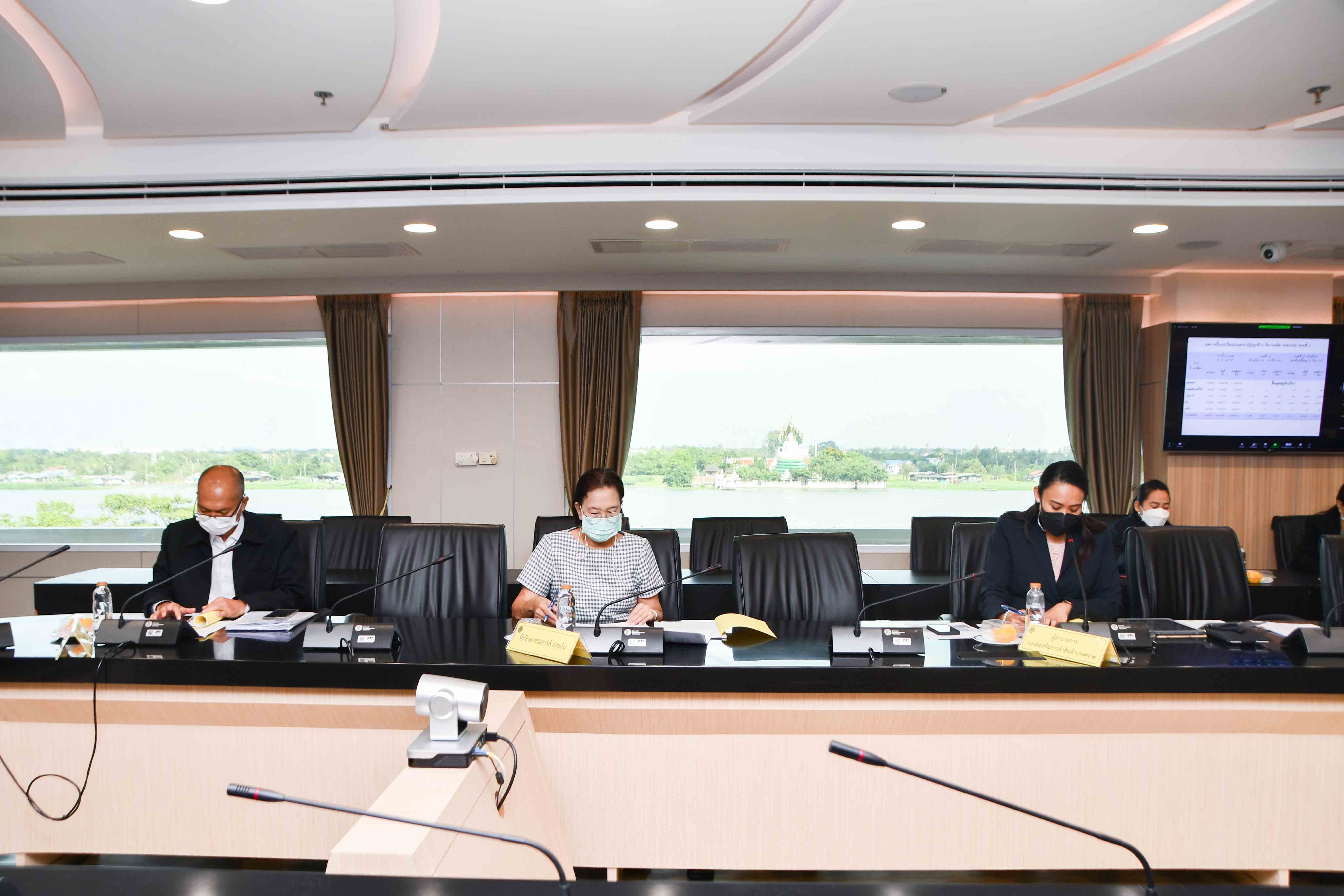 การประชุมคณะอนุกรรมการกำกับดูแลและกำหนดเกณฑ์กลางอ้างอิง โครงการประกันรายได้เกษตรกรผู้ปลูกข้าว