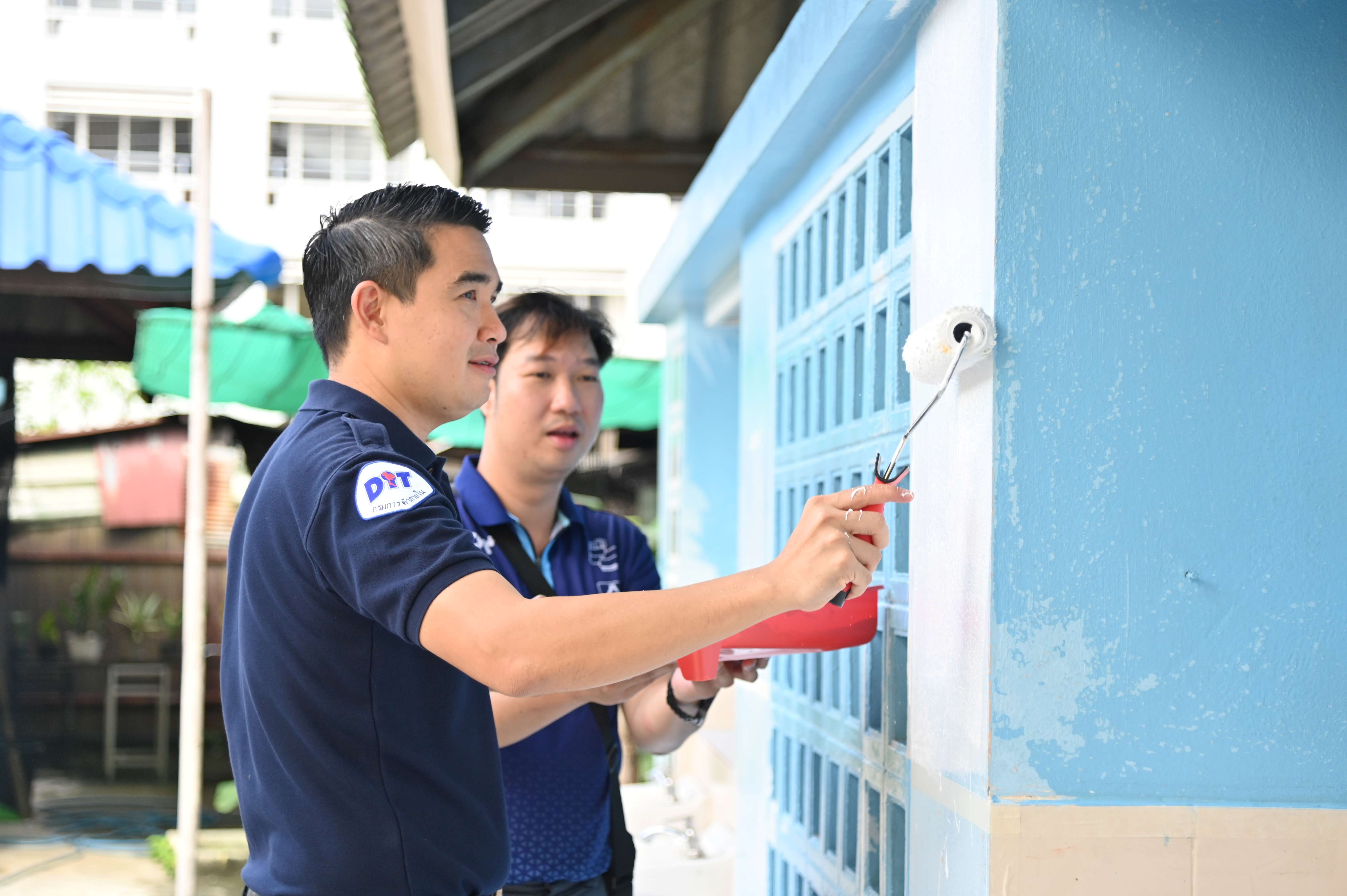 กรมการค้าภายในร่วมมือดูโฮม จัดกิจกรรมปรับปรุงซ่อมแซมห้องนำโรงเรียน ภายใต้โครงการ ดูโฮม ปันสุข สร้างอนาคต