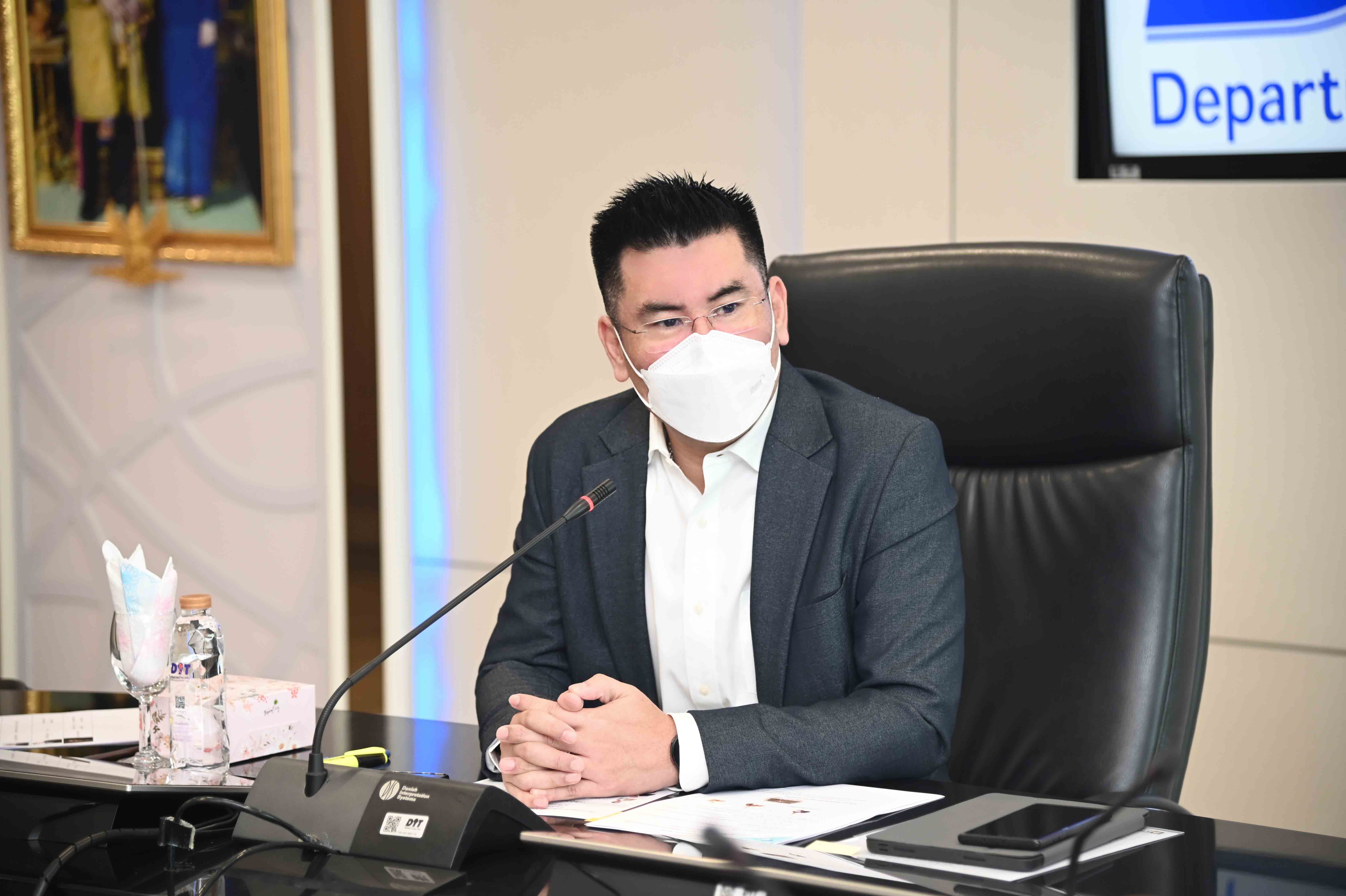 การประชุมหารือขอความร่วมมือการนิคมอุตสาหกรรมแห่งประเทศไทยรับซื้อผลไม้จากกลุ่มเกษตรกร