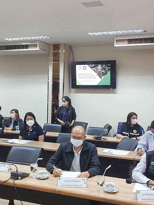 ติดตามสถานการณ์ด้านการผลิตการตลาดผลไม้ภาคตะวันออกและมาตรการป้องกันการจำหน่ายทุเรียนอ่อน 