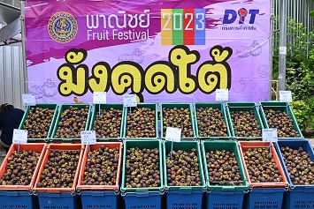 พาณิชย์ ตรวจติดตามจุดจำหน่ายมังคุด ผ่านโมบายพาณิชย์