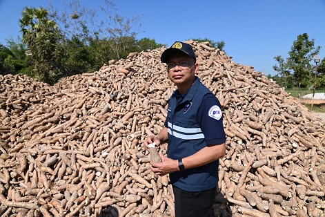 กรมการค้าภายใน จัดโครงการส่งเสริมความรู้ความเข้าใจ แก่เครือข่ายสายตรวจอาสา DIT (อาสาธงฟ้า1569) และตรวจสอบลานรับซื้อมันสำปะหลัง 