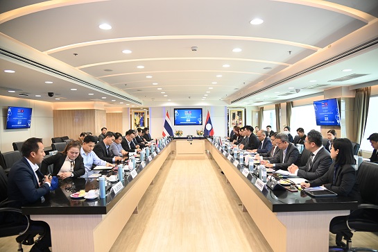 กรมการค้าภายใน หารือความร่วมมือด้านการค้า ร่วมกับกระทรวงอุตสาหกรรมและการค้า สปป.ลาว