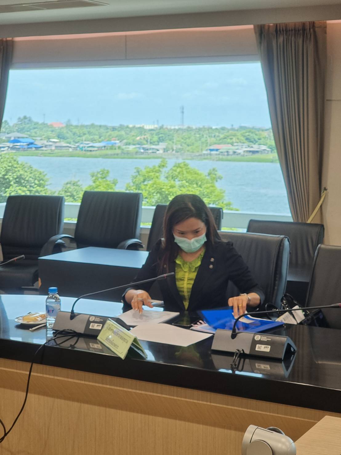 การประชุมคณะทำงานขับเคลื่อนกิจกรรมเสริมสภาพคล่องการรับซื้อผลไม้ภายใต้โครงการบริหารจัดการผลไม้ ปี 2564