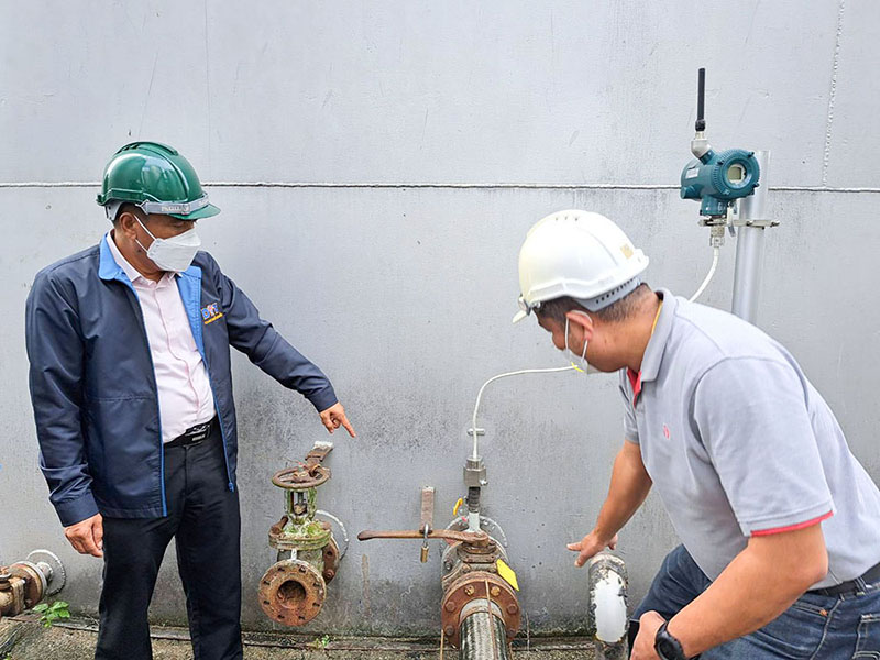 กรมการค้าภายใน ตรวจติดตามการติดตั้งเครื่องมือวัดปริมาณน้ำมันปาล์ม