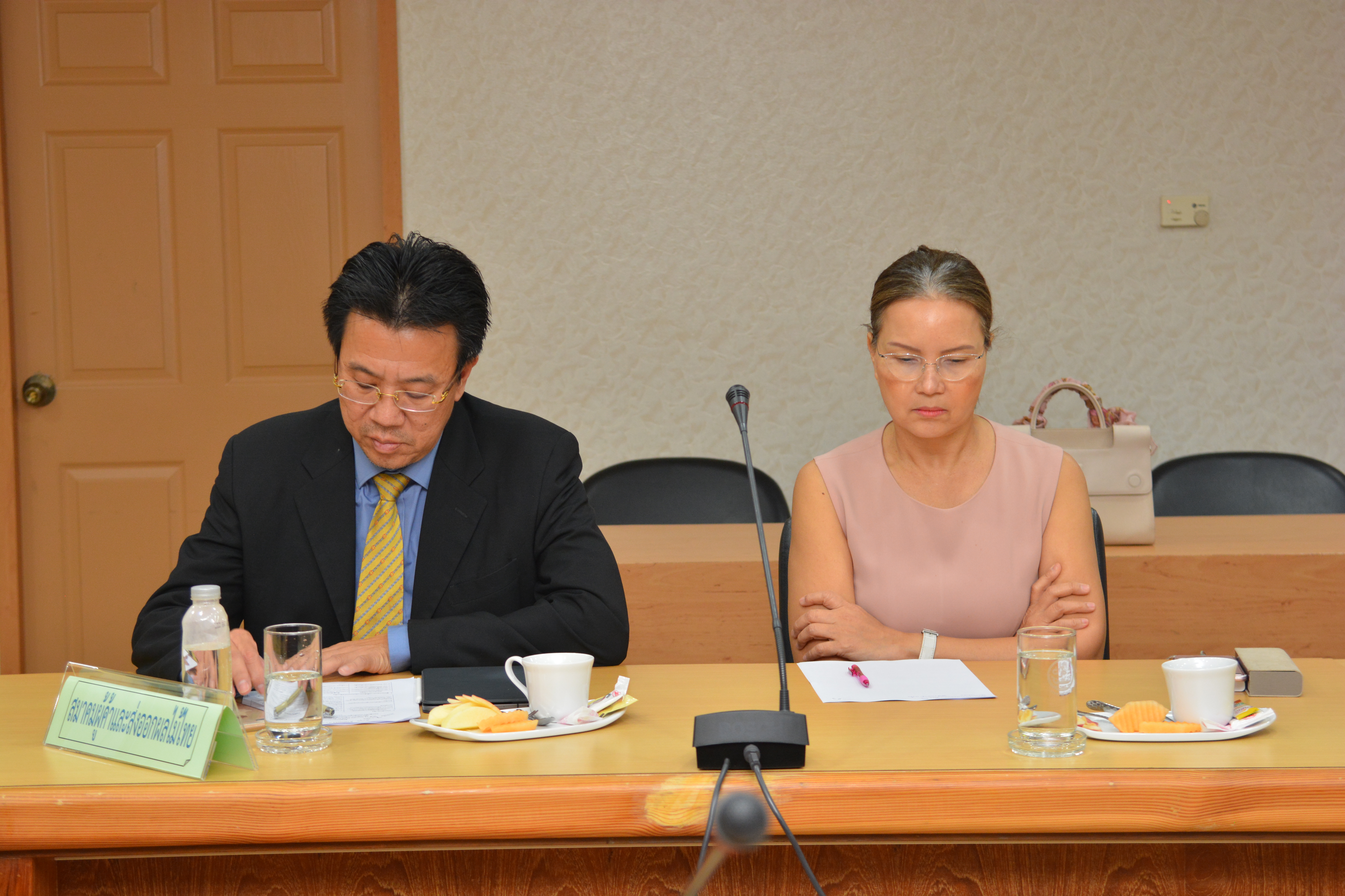 การประชุมหารือเตรียมการก่อนเดินทางเยือนสาธารณรัฐอินเดีย