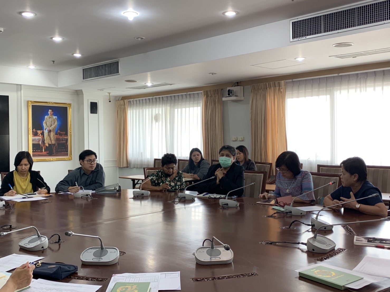 การประชุม เรื่อง นโยบายการกำกับดูแลค่ารักษาพยาบาล