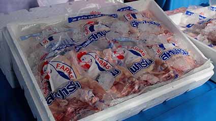 ตรวจติดตามการจำหน่ายสินค้าธงฟ้าราคาประหยัด