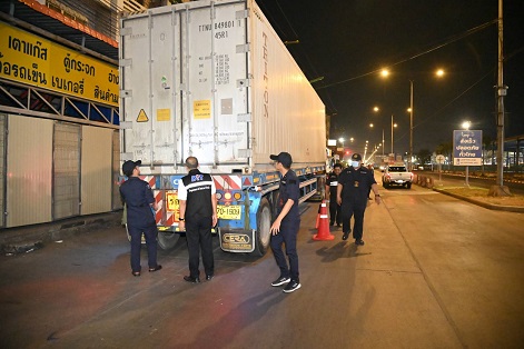 ตรวจเข้มการขนย้ายสินค้าเกษตร เพื่อป้องกันการกระทำผิดกฎหมาย