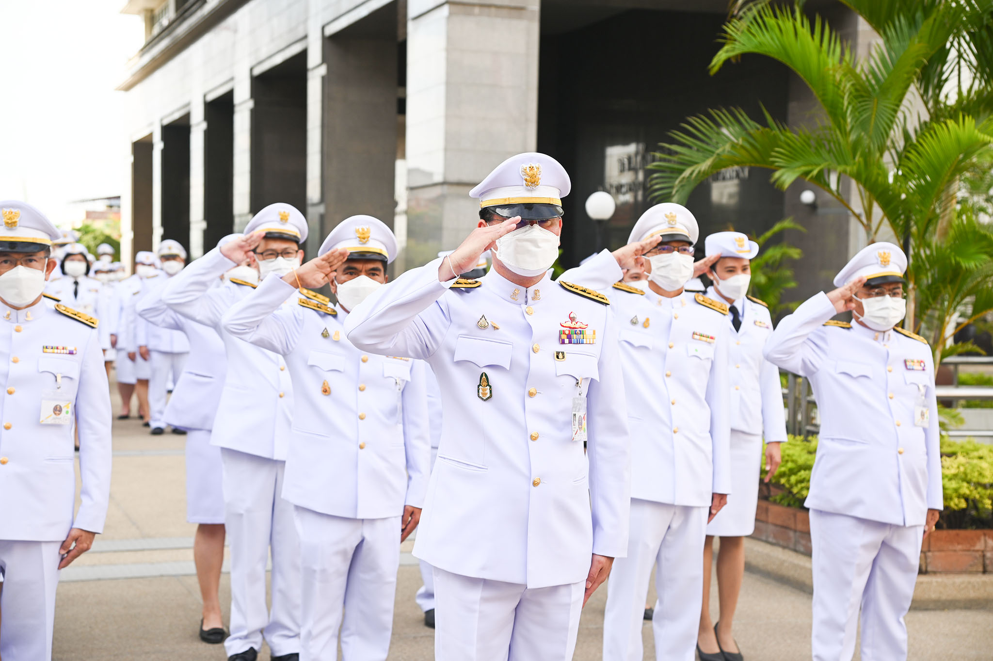 พิธีวางพานพุ่ม เนื่องในวันกิติยากร