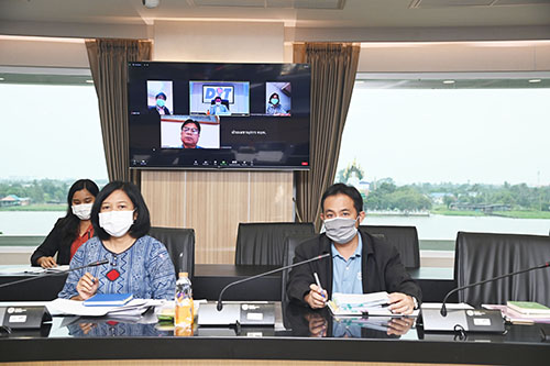 ประชุม คณะกรรมการบริหารกองทุนรวมเพื่อช่วยเหลือเกษตรกร ครั้งที่ 8/2564