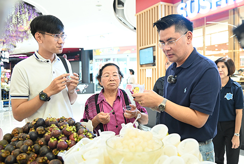 จัดต่อเนื่อง! กิจกรรมรณรงค์บริโภคผลไม้ “Thai Fruit Festival 2024 by MOC” 