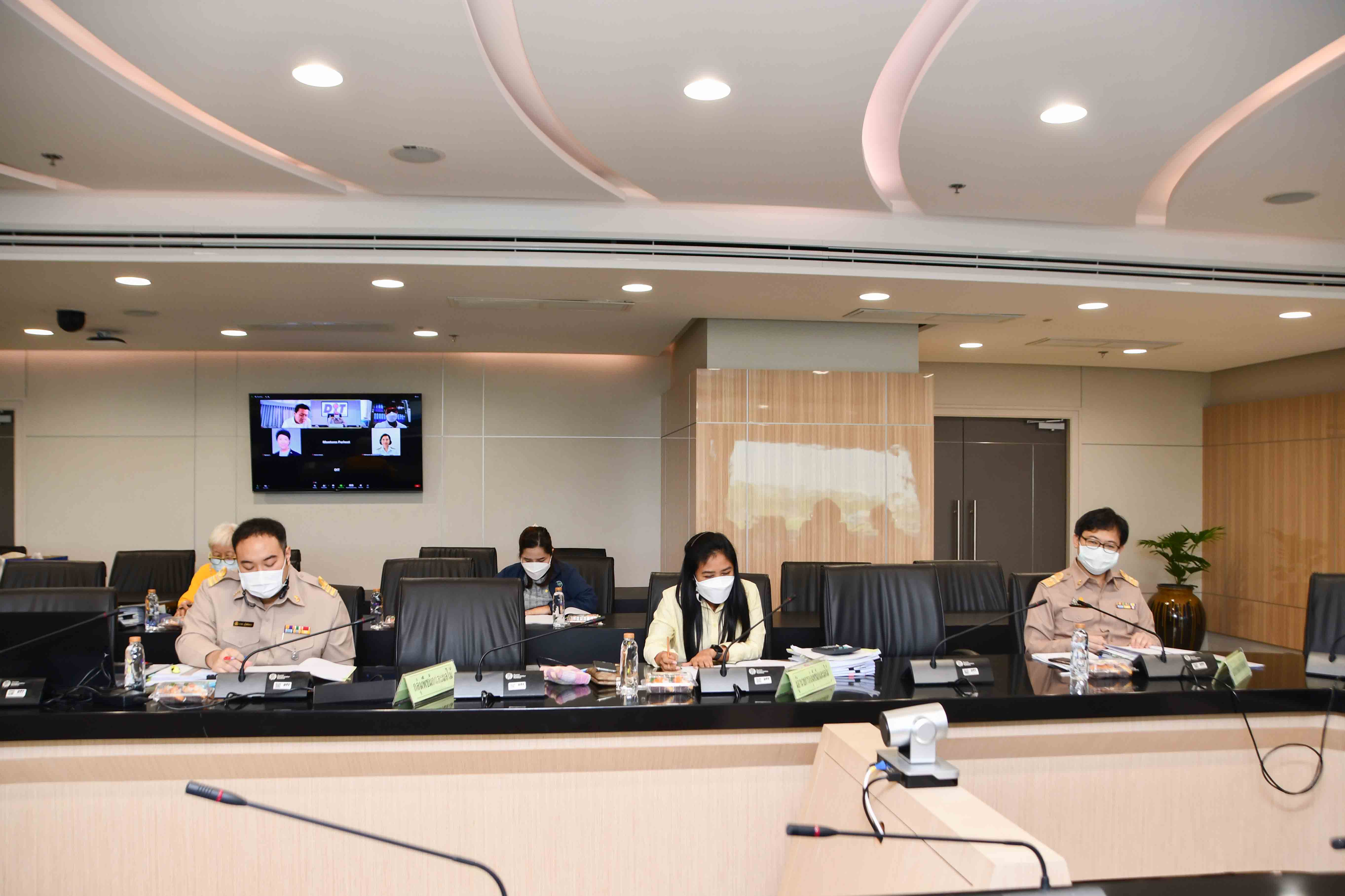 การประชุมคณะทำงานขับเคลื่อนกิจกรรมรวบรวมผลไม้เพื่อการส่งออกภายใต้โครงการบริหารจัดการผลไม้ ปี 2564 