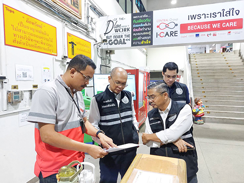 กรมการค้าภายในลงพื้นที่ตรวจสอบสถานการณ์ด้านปริมาณเเละราคาจำหน่ายน้ำตาลทราย
